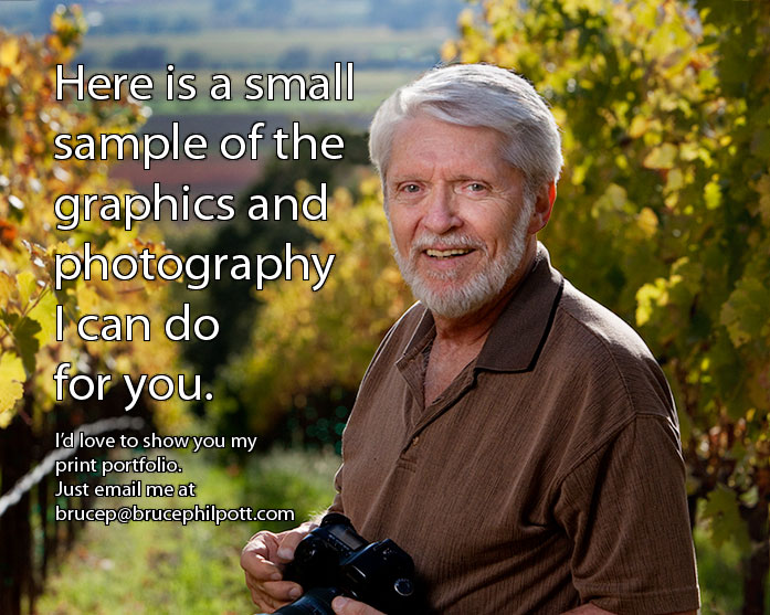 Here's a small sample of the graphics and photography I can do for you.